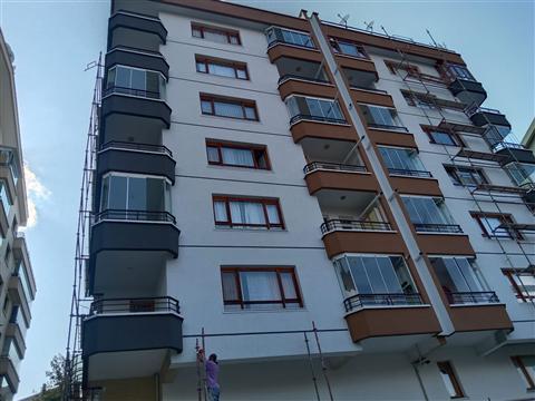 Dış cephe mantolama — bitmiş proje